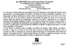 Texto de la tarjeta del Matasellos de Presentaci�n del sello de la Hoja Bloque de los Monumentos de Oviedo y el Reino de Asturias Patrimonio de la Humanidad y la moneda dedicada a Santa Mar�a del Naranco