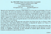 Texto de la Tarjeta del Matasellos de Presentaci�n en Luarca del sello de Severo Ochoa perteneciente a la Hoja Bloque de la Generaci�n de los 50