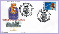 Sobre con el sello y el matasellos desechados por no felicitar a los Príncipes de Asturias en su boda en las cuatro lenguas cooficiales españolas