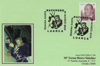 Tarjeta del Matasellos de Semana Santa en Luarca