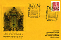 Tarjeta del Matasellos del milenario de Trevias