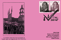 Tarjeta del Matasellos de la 40 Feria de Muestras de Vegadeo