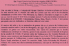 Texto de la tarjeta del Matasellos "Primer día" de la emisión del sello de Avilés, Villa Milenaria