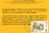 Texto de la tarjeta del Matasellos de la exposición itinerante juvenil en Mieres