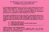 Texto de la tarjeta del Matasellos de la IV Jornadas del Pescado de Roca en Luarca
