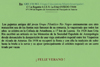 Texto de la tarjeta del Matasellos de la Vaqueirada, que se celebra en la Collada de Aristébano en Luarca