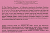 Texto de la tarjeta del Matasellos del III Campeonato asturiano de filatelia en Mieres