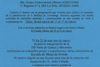 Texto de la Tarjeta del matasellos de la visita de la Santina a Gijón