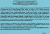 Texto de la tarjeta del Matasellos de la VI Marcha de Senderismo y BTT, Ruta de los Marineros, emitido en Piedras Blancas